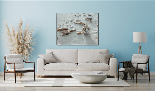 Sandy Beach Poster Mockup