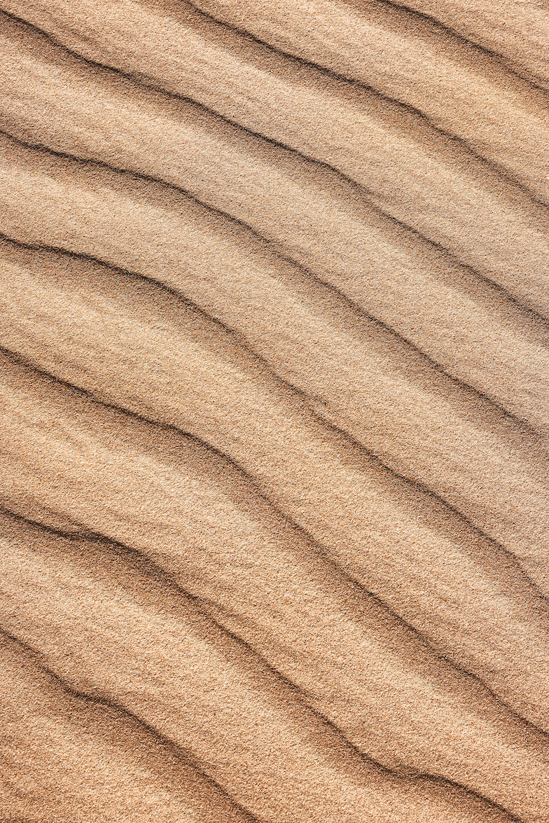 Sand Waves Texture Poster