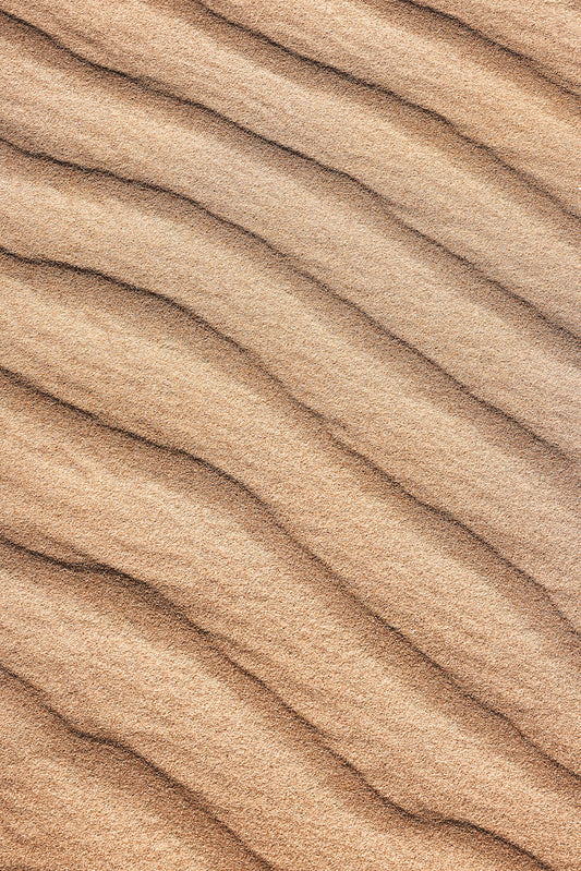 Sand Waves Texture Poster