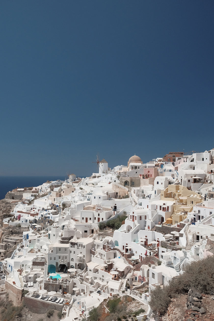 The Village Of Oia, Santorini Poster