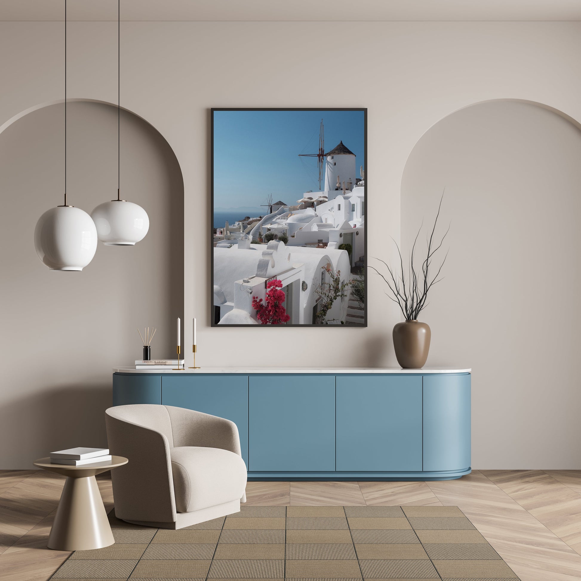 Santorini Wall Art Online