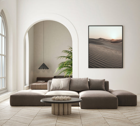 Desert Sunset Wall Art Online 